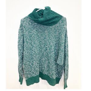 L.L.Bean signature turtleneck sweater green